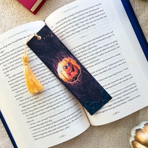 Cozy Owl Reading in His Home | Paper Bookmark | Cute Cozy Bookmark, Whimsical, Storybook Art