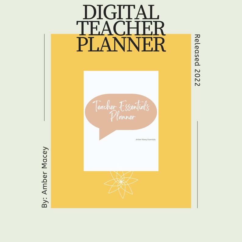 Teacher Digital Planner 20222023 Digital Goodnotes Ipad Etsy
