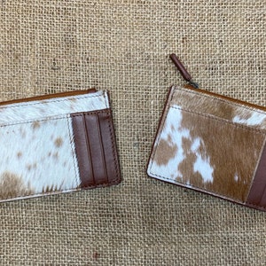 Cartera Western Cartera de piel de vacuno - TONOS MARRONES