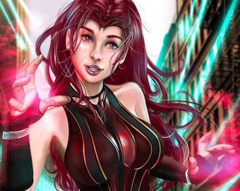 Scarlet Witch Nsfw - Etsy UK