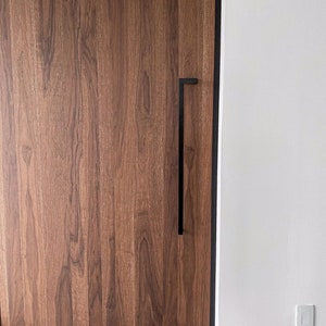 Long Bar Handle - Door Pull - Hand Welded Solid Stainless Steel - 100% Recyclable