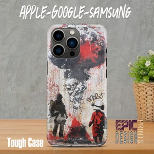 04 Graffiti Fireman Boy Phone Case Firefighter Hero Phone Case Paramentic Fire and Rescue Tough Case Fire Department Proud Fire mom