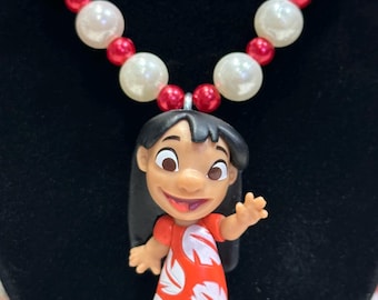 Charm Lilo Necklace Stitch