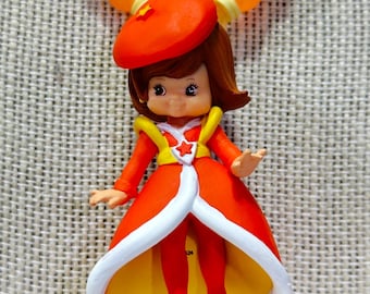 Charm Lala Orange Necklace Rainbow Brite