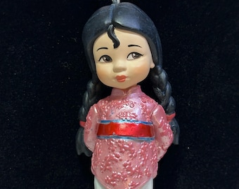 Charm Mulan Necklace