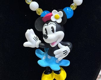 Charm Minnie Mouse Necklace