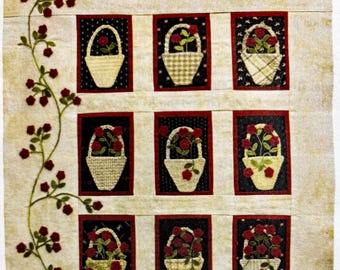 All Things Grow with Love Small Quilt Kit by Lisa Bongean / Primitive Gatherings