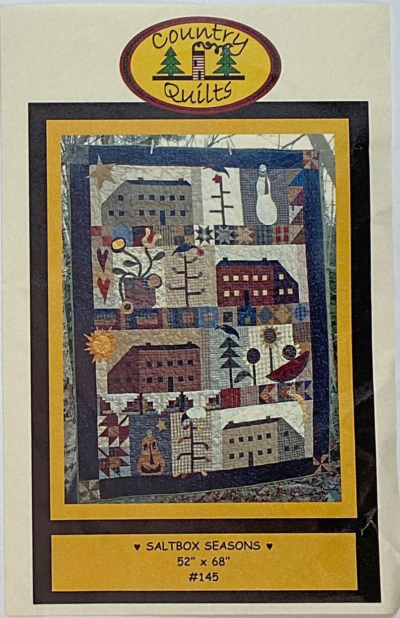 Saltbox Seasons 145 Quilt Kit by Country Quilts Etsy