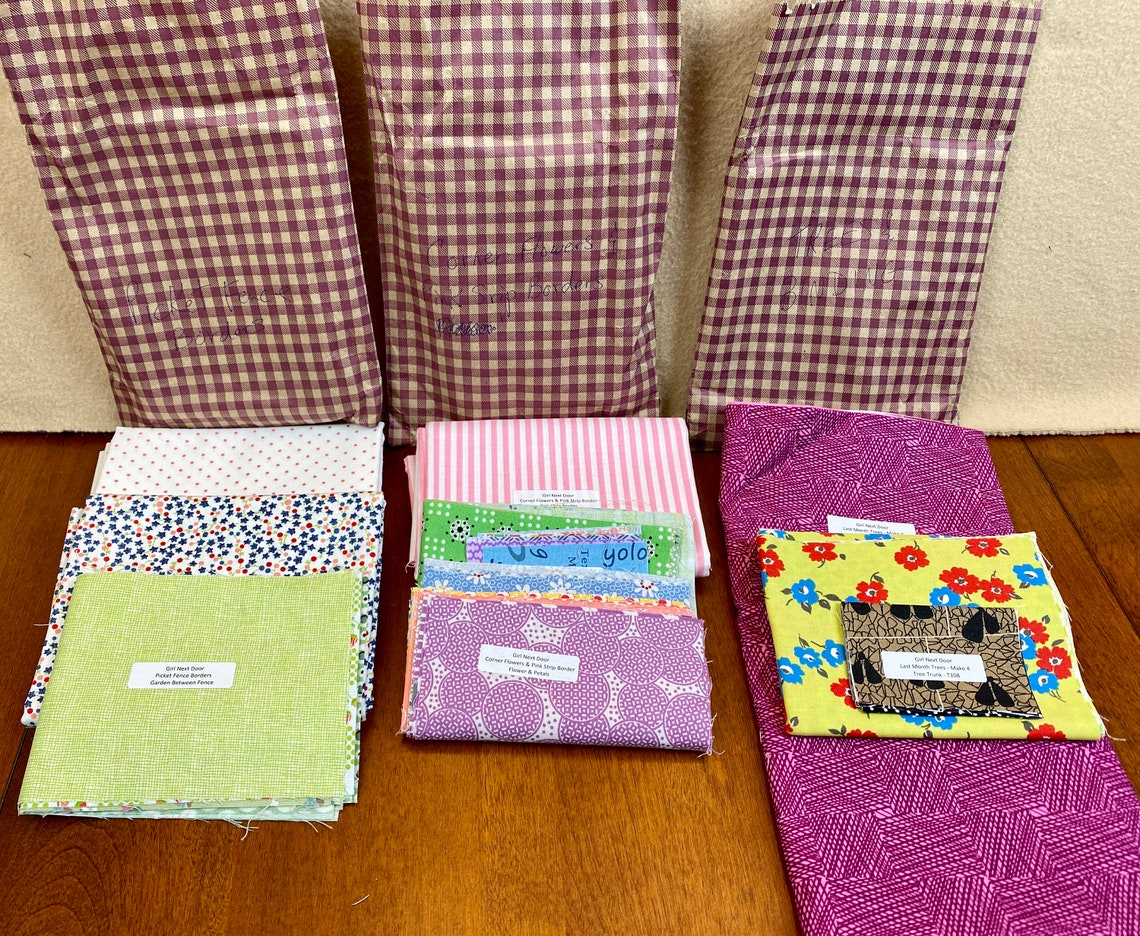 Girl Next Door Quilt Kit by Louise Papas/homestead Hearth Etsy