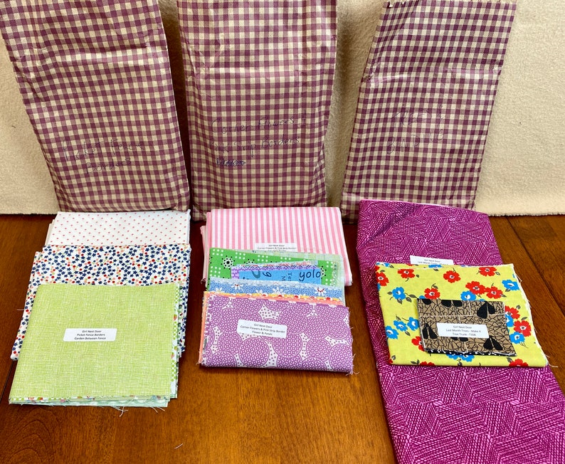 Girl Next Door Quilt Kit by Louise Papas/homestead Hearth Etsy