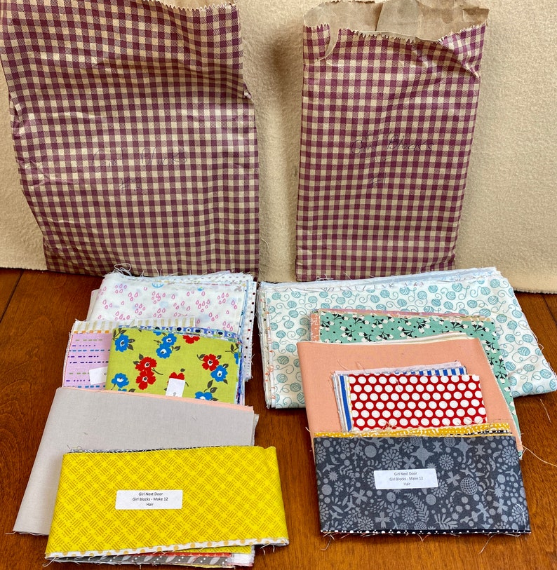 Girl Next Door Quilt Kit by Louise Papas/homestead Hearth Etsy