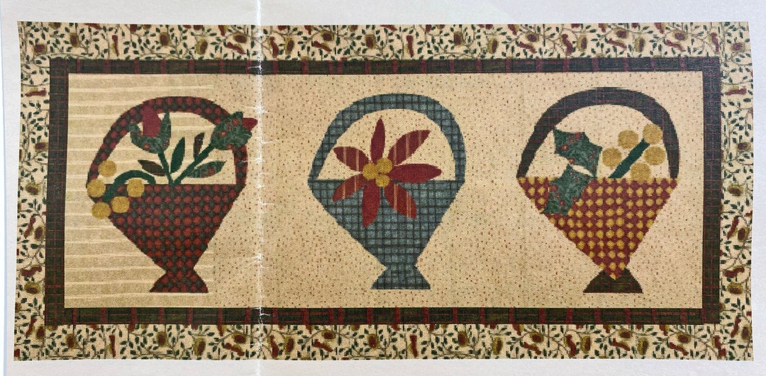 Kathy's Baskets Quilt Kit Designed by Jan Patek Etsy