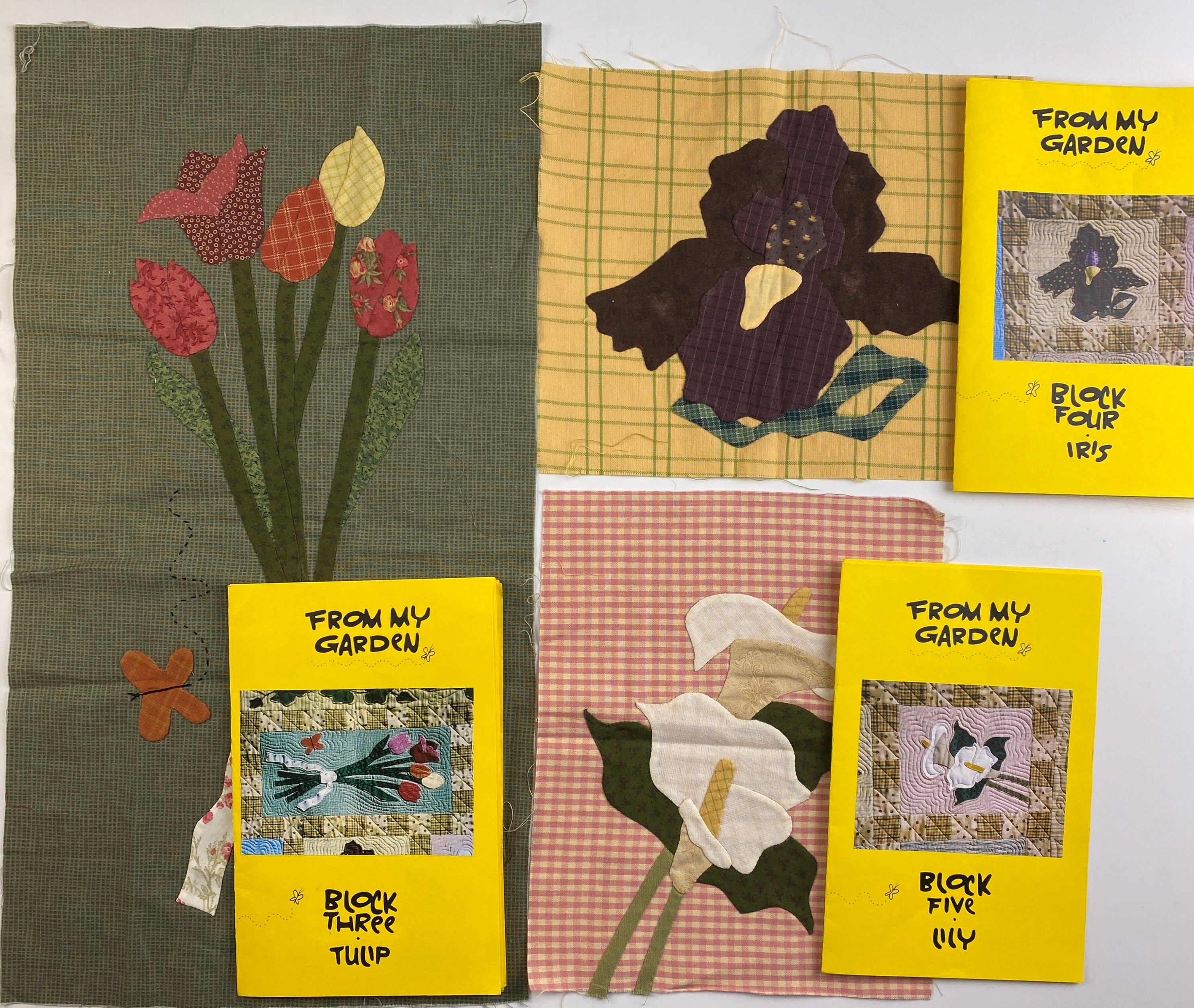 From My Garden BOM Quilt Kit by Donna Yacken / Hollyhock House - Etsy