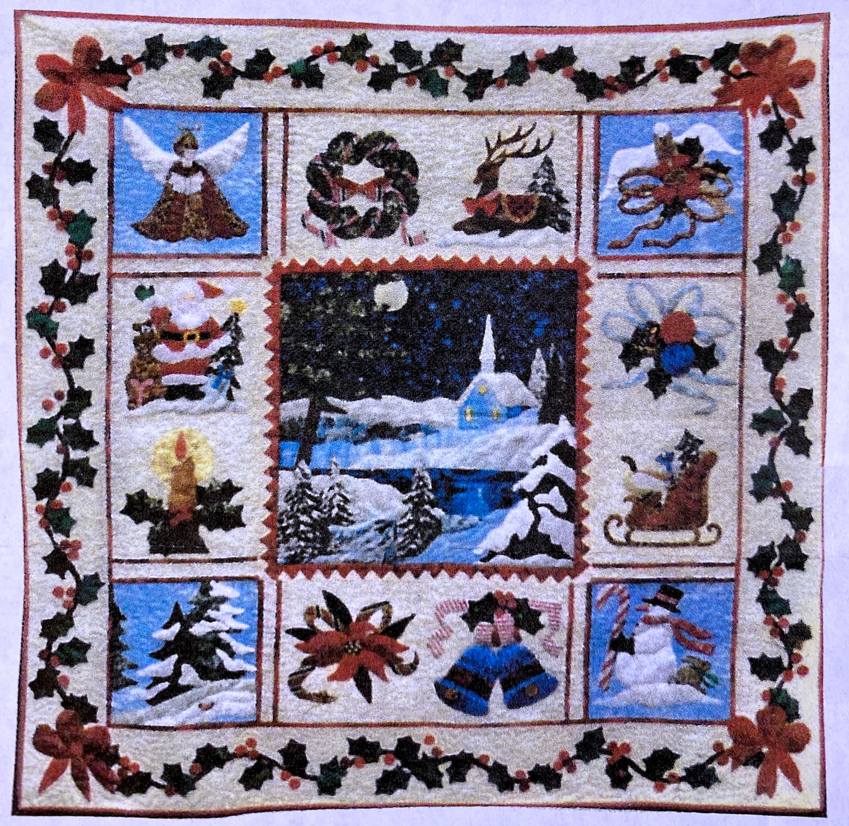 Christmas Memories BOM Quilt Kit Designed by Bonnie Kaster / Keepsake