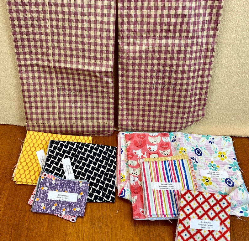 Girl Next Door Quilt Kit by Louise Papas/homestead Hearth Etsy