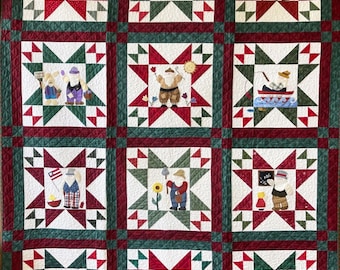 Christmas Throughout the Year Quilt Kit from The Stitch Connection and Lynda Howell; rare find holiday quilt kit