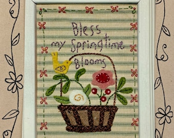 Bless My wool applique kit by Simply Put Plus