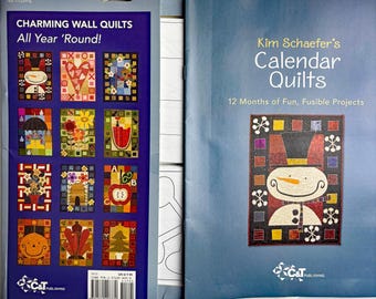 Calendar Quilts Quilt Kit from Kim Schaefer Months of the Year Mini Quilts