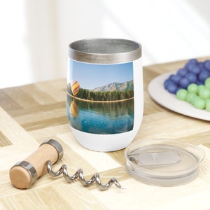 Lake Tahoe Wine Tumbler (sippy cup!) by TahoeDaze