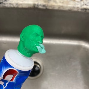 Dwayne &quot;The Rock&quot; Johnson Toothpaste Cap / Topper / Lid / Funny / 3d Printed / Perfect Gift