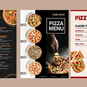 20 Editable Menu Templates for Restaurants