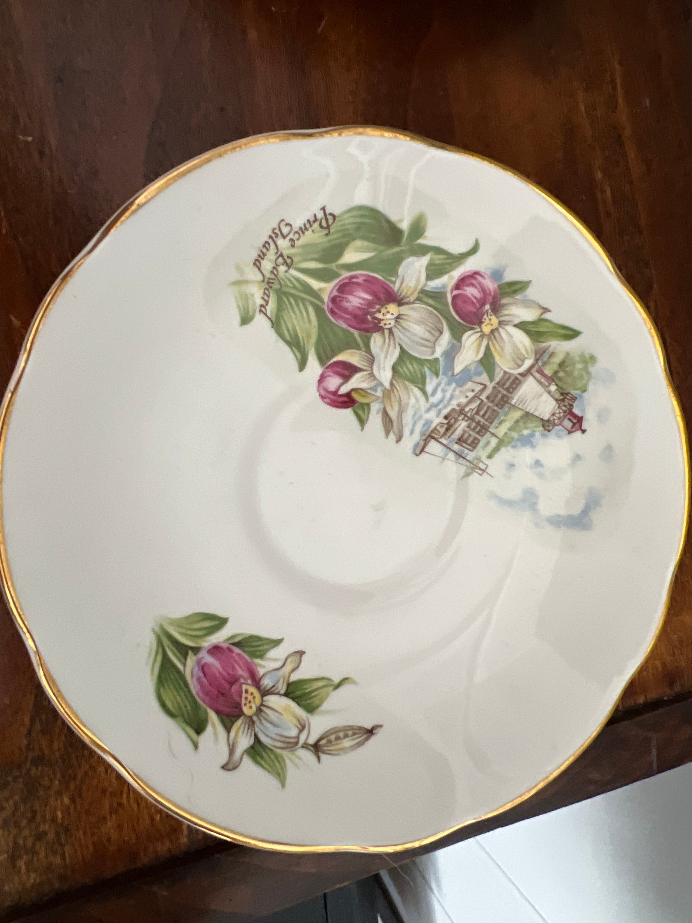 PEI Tea Cup and Saucer Etsy