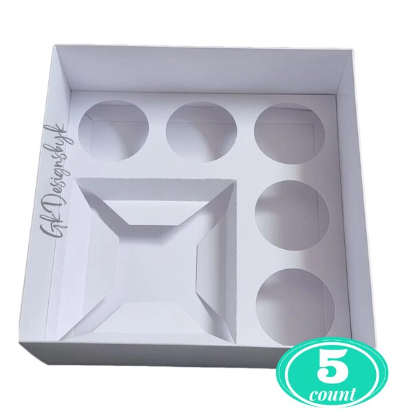 Clear Cupcake Boxes Etsy