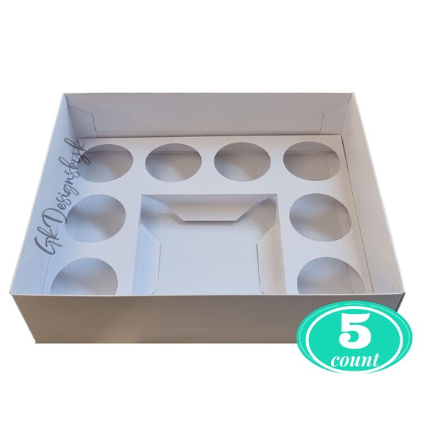 Clear Cupcake Boxes Etsy