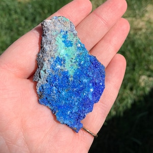 Azurite with Malachite Specimen