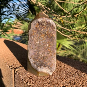 Druzy Agate Tower