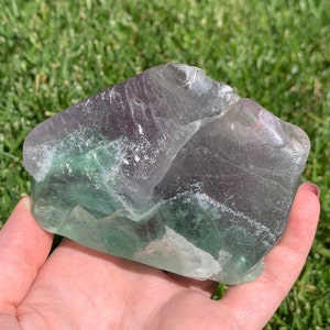 Rainbow Fluorite Freeform Slab