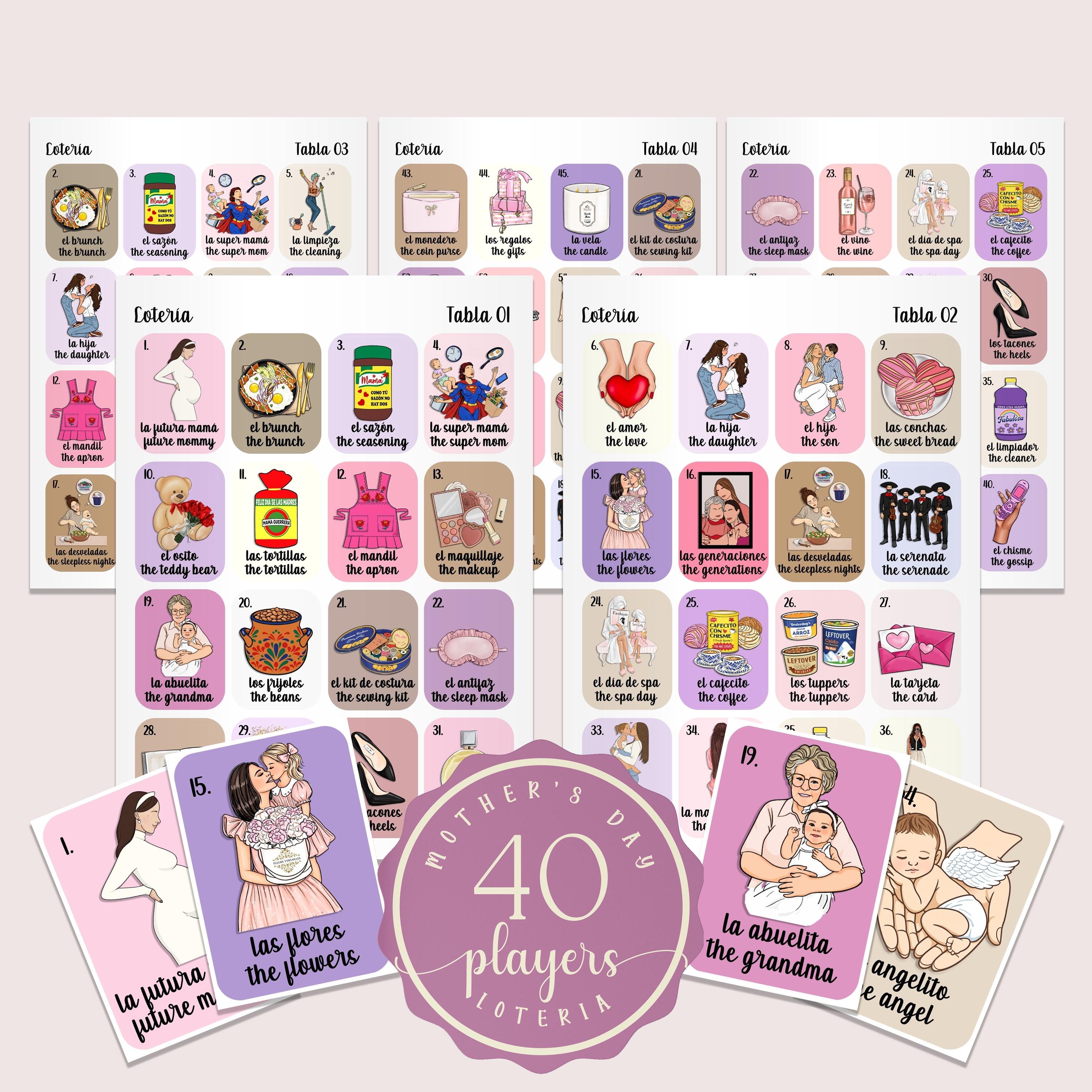 BINGO mama❤︎】 PIX BLACK size39 Black Mom Bingo Mother's Day
