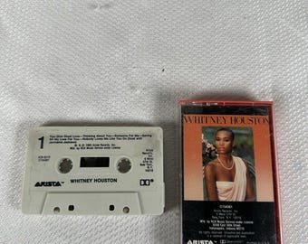 Whitney Houston Self Titled Cassette Tape 1985 Arista Records, Whitney Houston Album, Vintage Cassette Tape