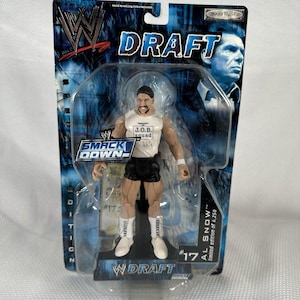 WWE Smackdown Draft Al Snow #17 Wrestling Action Figure Jakks 2002 NEW, Vintage Wrestling Action Figure Wwe Action Figure, Wwe Gift