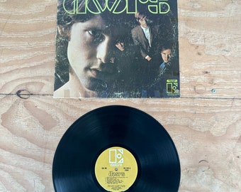 The Doors - Premier album vinyle éponyme Elektra EKS-74007B vintage, disque vinyle vintage The Doors