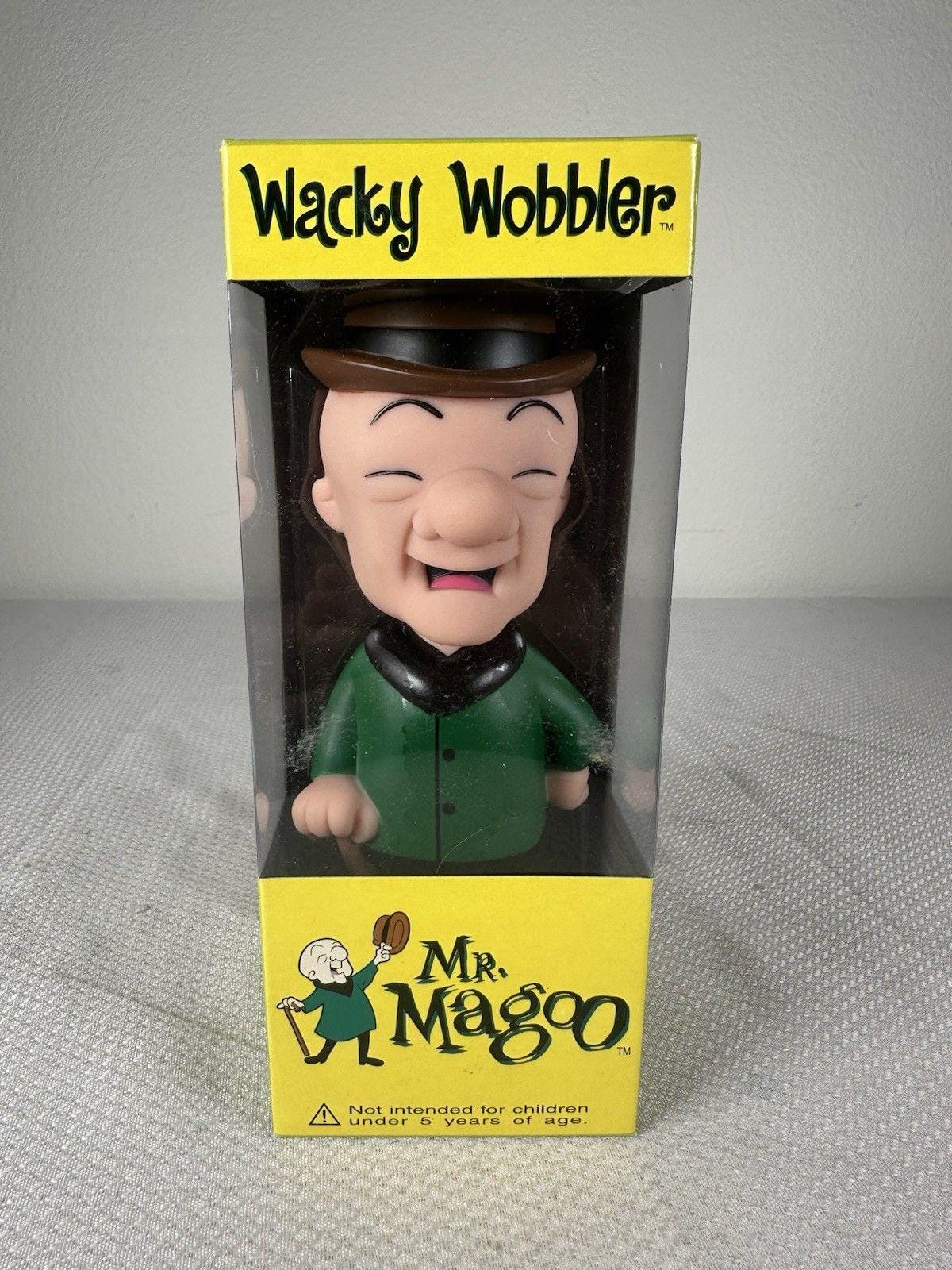 【FUNKO WACKY WOBBLER】 Mr. Magoo Funko Wacky Wobbler Mr. Magoo Vinyl Bobblehead Figure 2002 7