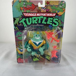 Teenage Mutant Ninja Turtles Ray Fillet Action Figure Playmates 2023 TMNT Retro, Teenage Mutant Ninja Turtles Figure, Tmnt Gift, Tmnt Action