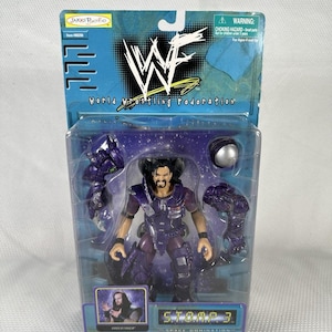 WWF STOMP 3 Undertaker Action Figure Vintage Jakks Pacific 1998 NEW, Vintage Wrestling Action Figure, Wwe Action Figure, Wwe Gift