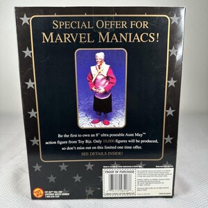 Toy Biz Marvel Famous Cover Series 8" Action Figure Captain America NEW 1998, Marvel Action Figure, Marvel Gift, Marvel Toy, Marvel Comics image 3