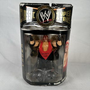 WWE Classic Superstars Series 5 Vader Wrestling Action Figure Jakks Pacific 2005, Vintage Wrestling Action Figure Wwe Action Figure, Wwe