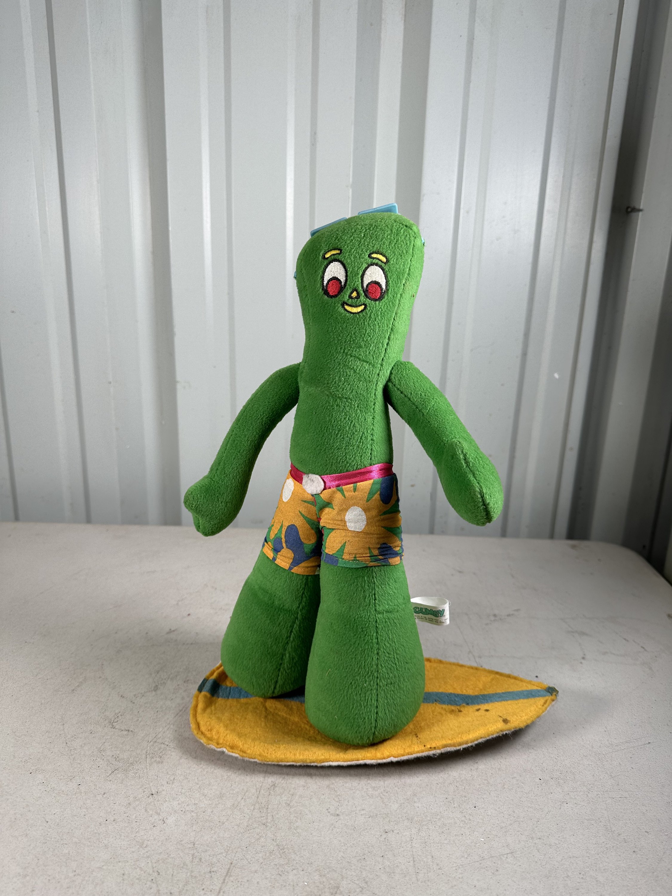 Vintage Prema Toy Gumby Surfing Plush Stuffed Figure 2001, 51 OFF