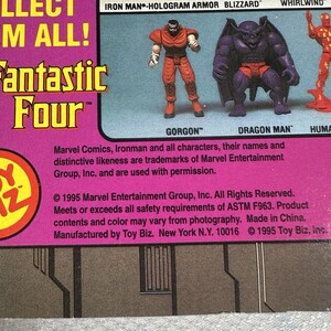 Vintage Marvel Comics ToyBiz 1995 Iron Man - Stealth Armor Action Figure , Vintage Marvel Action Figure, Iron Man Action Figure image 7