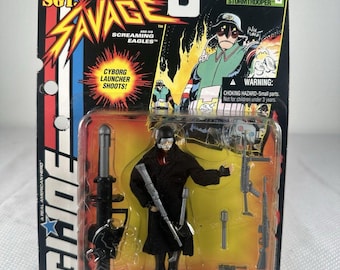 Vintage Hasbro 1994 GI Joe Sgt Savage - Iron Stormtrooper Action Figure NEW, Vintage G.I. Joe Action Figure, Gi Joe Action Figure