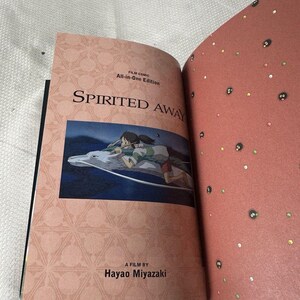 Spirited Away Film Comic - All in One Edition Manga Studio Ghibli Hardcover, Hardcover Comic Book, Manga, Studio Ghibli Gift, Manga Book image 4