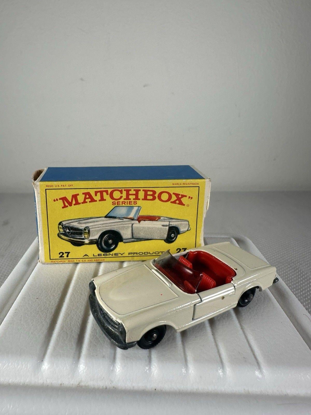 Matchbox Mercedes 230 Sl No. 27 - Etsy