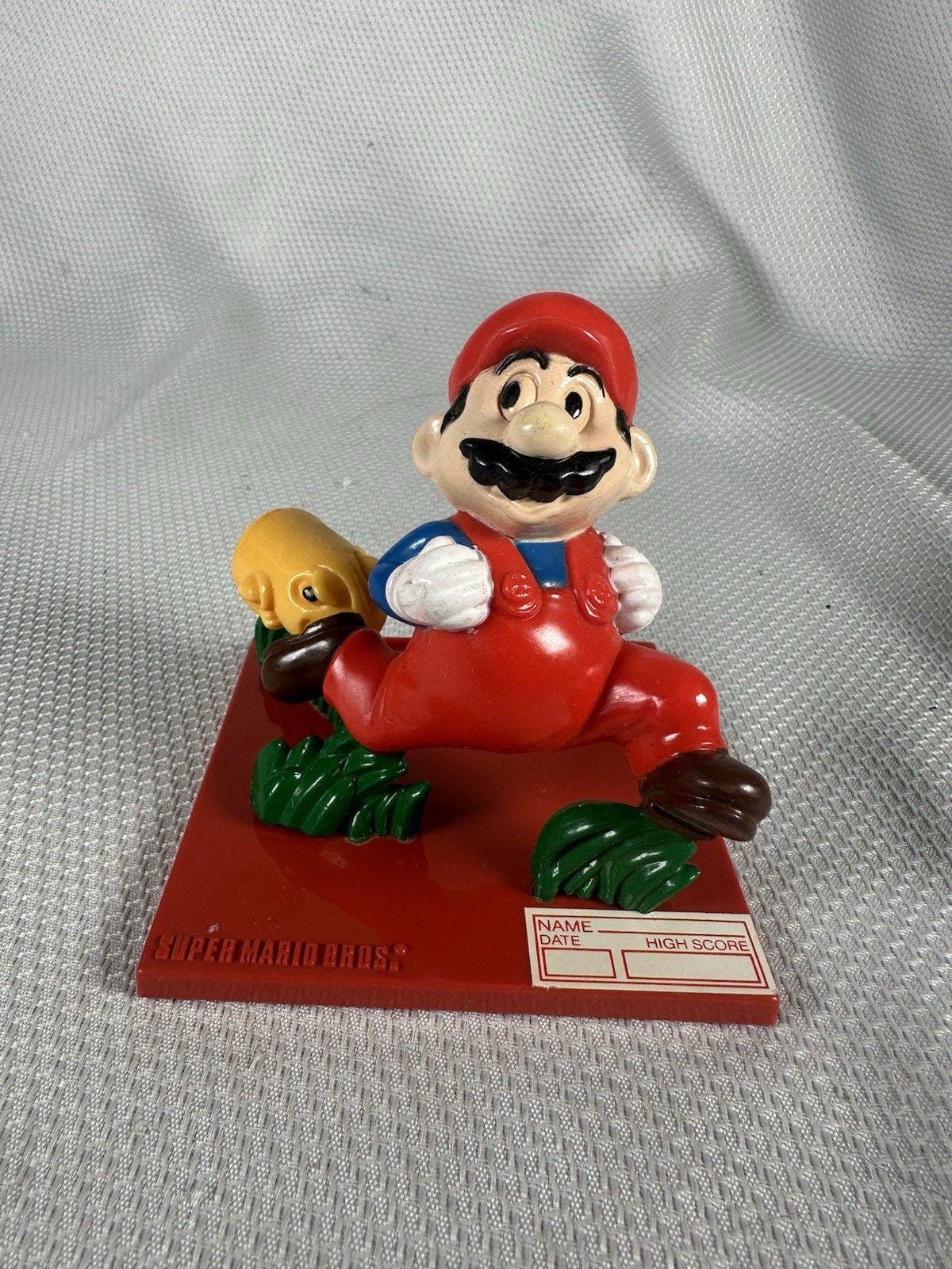 Vintage 1988 Nintendo Super Mario Bros. Bullet Bill Trophy Action