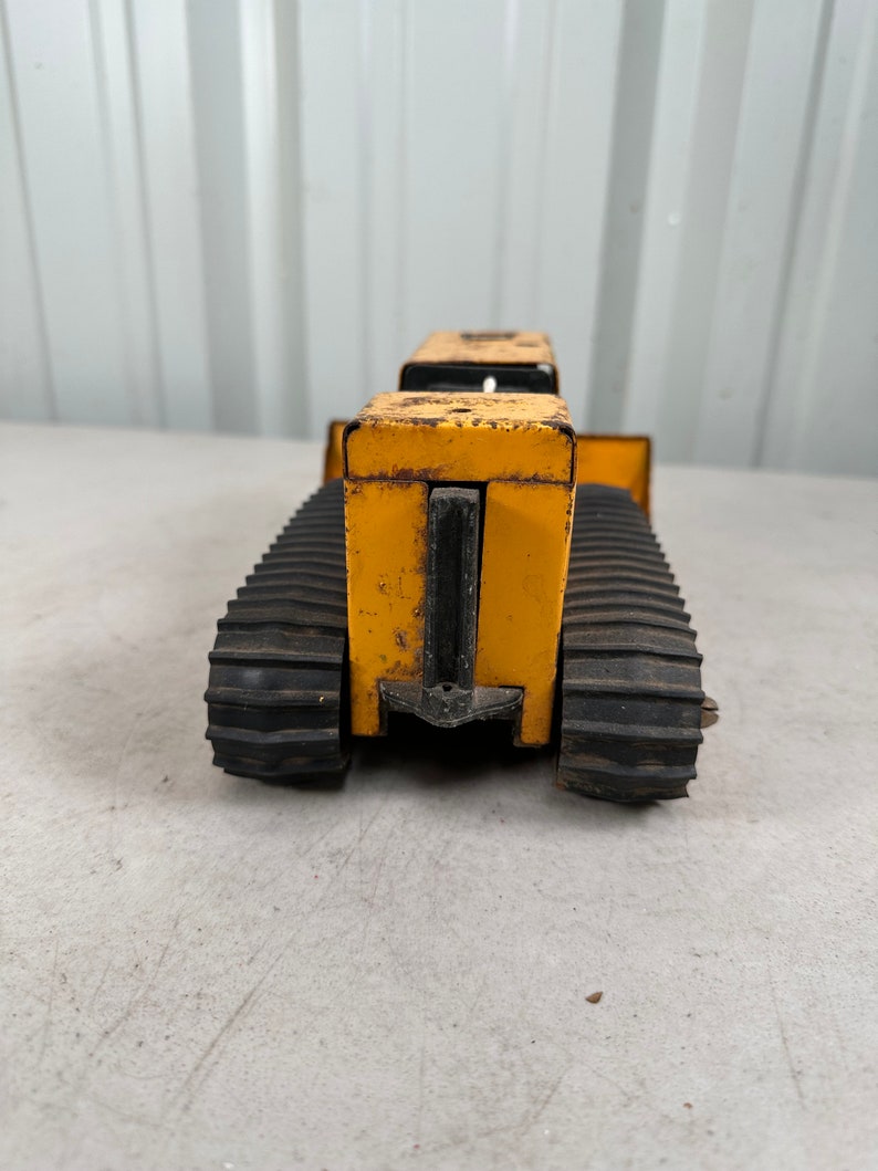JOUET ANCIEN GRANDE Pelleteuse TONKA Engin De Chantier Agricole EUR 30
