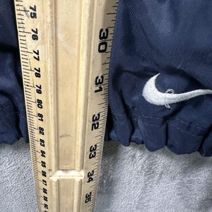 Vintage Nike 1/4 Zip coupe-vent veste homme grande bleu des années 90 rétro capuche, veste de survêtement Nike vintage, coupe-vent Nike vintage image 7