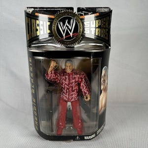 WWE Classic Superstars Series 5 Classic Freddy Blassie Action Figure Jakks 2005, Vintage Wrestling Action Figure Wwe Action Figure, Wwe Gift