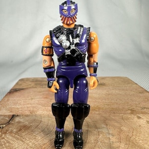 Vintage GI Joe 1992 Hasbro Cobra Dice Ninja Force v1 Action Figure, Vintage G.I. Joe Action Figure, Gi Joe Gift, Gi Joe Figure